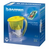 BARRIER BWT Fit Opti-Light, filtrační konvice na vodu, elektronický indikátor, žlutá