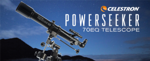 Celestron PowerSeeker 70/700mm EQ teleskop čočkový (21037-DS)
