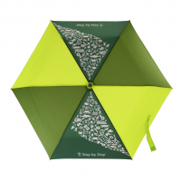 Dětský skládací deštník s magickým efektem, limetkový Step by Step, OLD