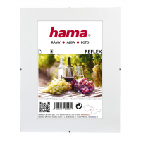 Hama Clip-Fix, normální sklo, 15x21 cm