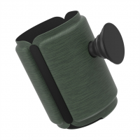 PopSockets PopThirst, držák/obal na plechovku, s integrovaným PopGrip Gen. 2, tmavě zelený melanž