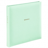 Hama album klasické MEMORIES 25x25 cm, 50 stran, mátově zelená