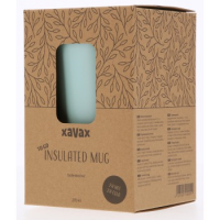 Xavax To Go, tepelněizolační hrnek s otvorem na pití, 270 ml, pastelově modrý