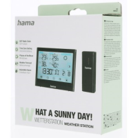 Hama Full Touch, meteostanice s bezdrátovým senzorem, dotykový displej