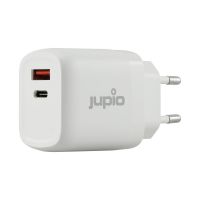 Adaptér Jupio Dual USB GaN Charger 30W - zásuvka/USB + USB-C