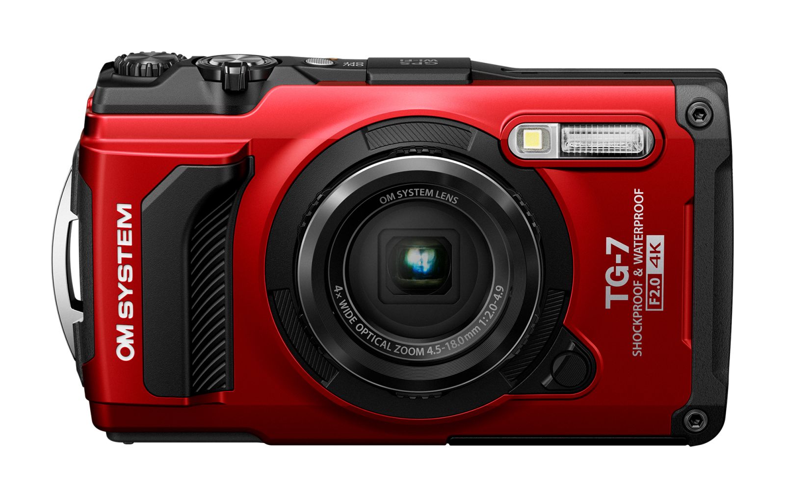 Digitální fotoaparát OM SYSTEM TG-7 red