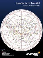 Velká mapa hvězdné oblohy M20