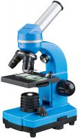 Mikroskop Bresser Junior Biolux SEL 40–1600x Modrý