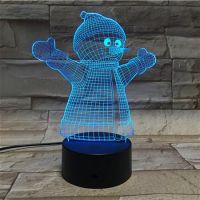 3D lampa Snowman MYWAY