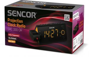 SRC 330 OR Radiobudík s projekcí Sencor