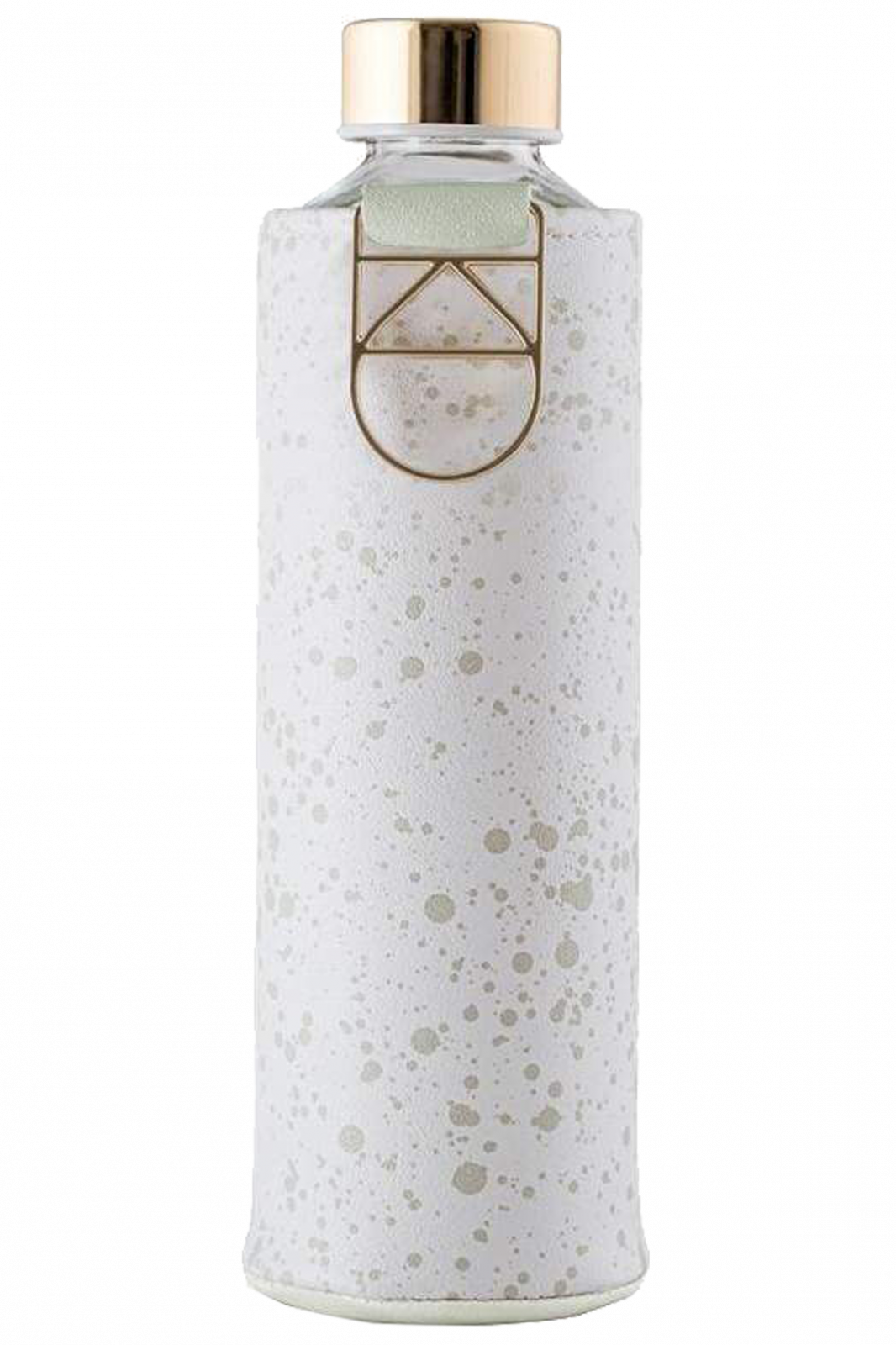 Skleněná láhev EQUA s koženým obalem Mismatch Essence