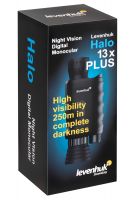 Digitální monokulární dalekohled s nočním viděním Levenhuk Halo 13X PLUS