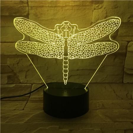 3D lampa Dragonfly