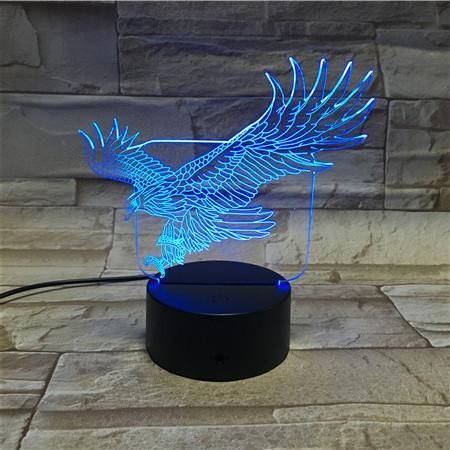 3D lampa Eagle Animal