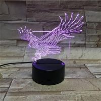 3D lampa Eagle Animal
