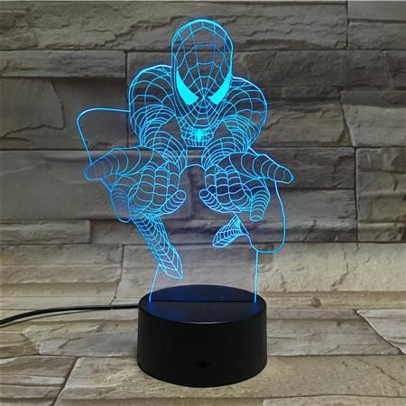 3D lampa Spiderman