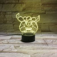 3D lampa Superman