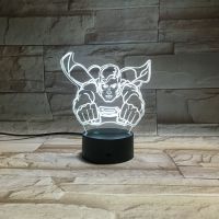 3D lampa Superman