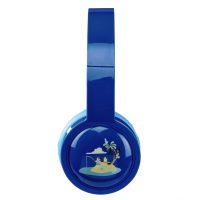 Dětská sluchátka hama Kids LED, modrá