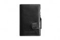 Wallet Click & Slide - leather Nappa Black TRU VIRTU