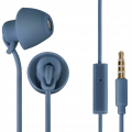 Thomson sluchátka s mikrofonem EAR3008 Piccolino, mini špunty, modrá