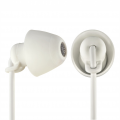 Thomson sluchátka s mikrofonem EAR3008 Piccolino, mini špunty, bílá